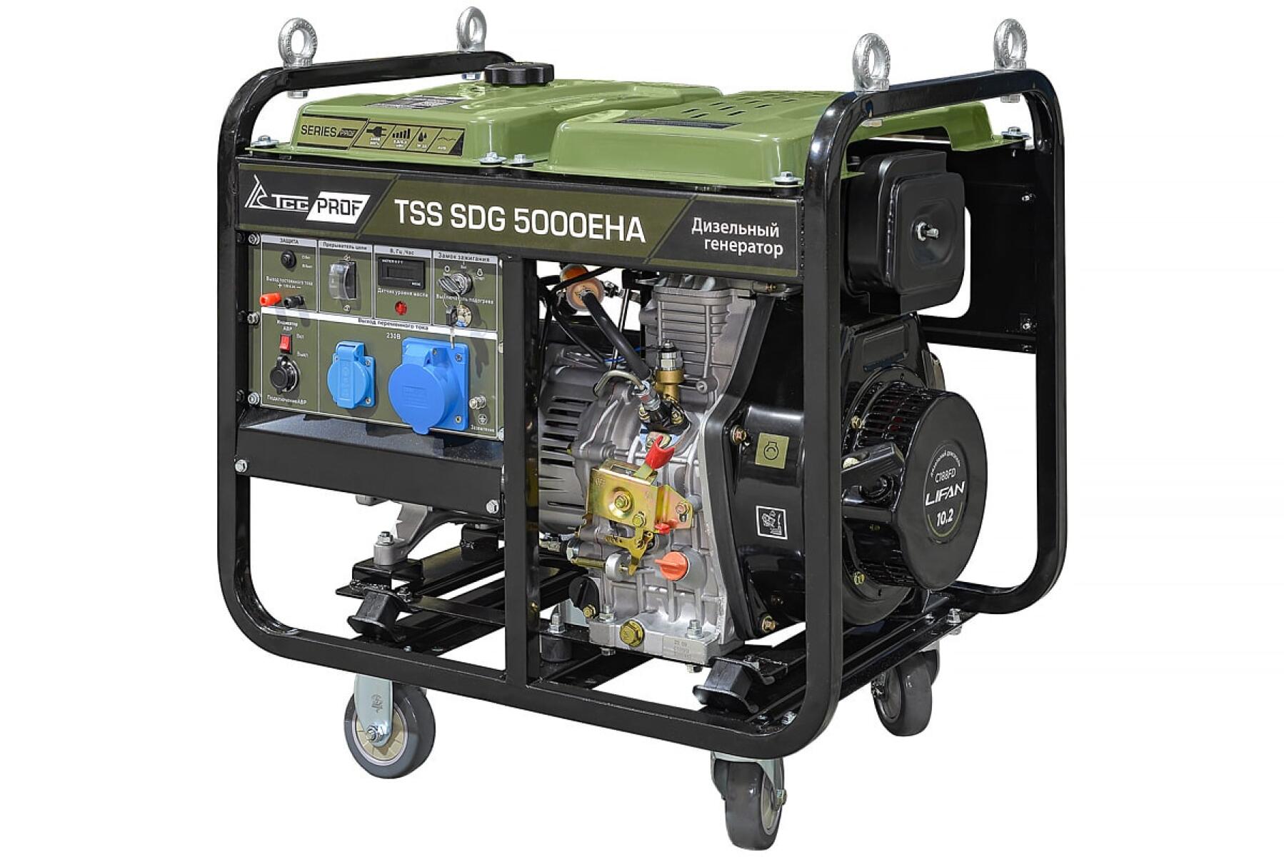 Дизель генератор TSS SDG 5000EHA Дизель генератор TSS SDG 5000EHA