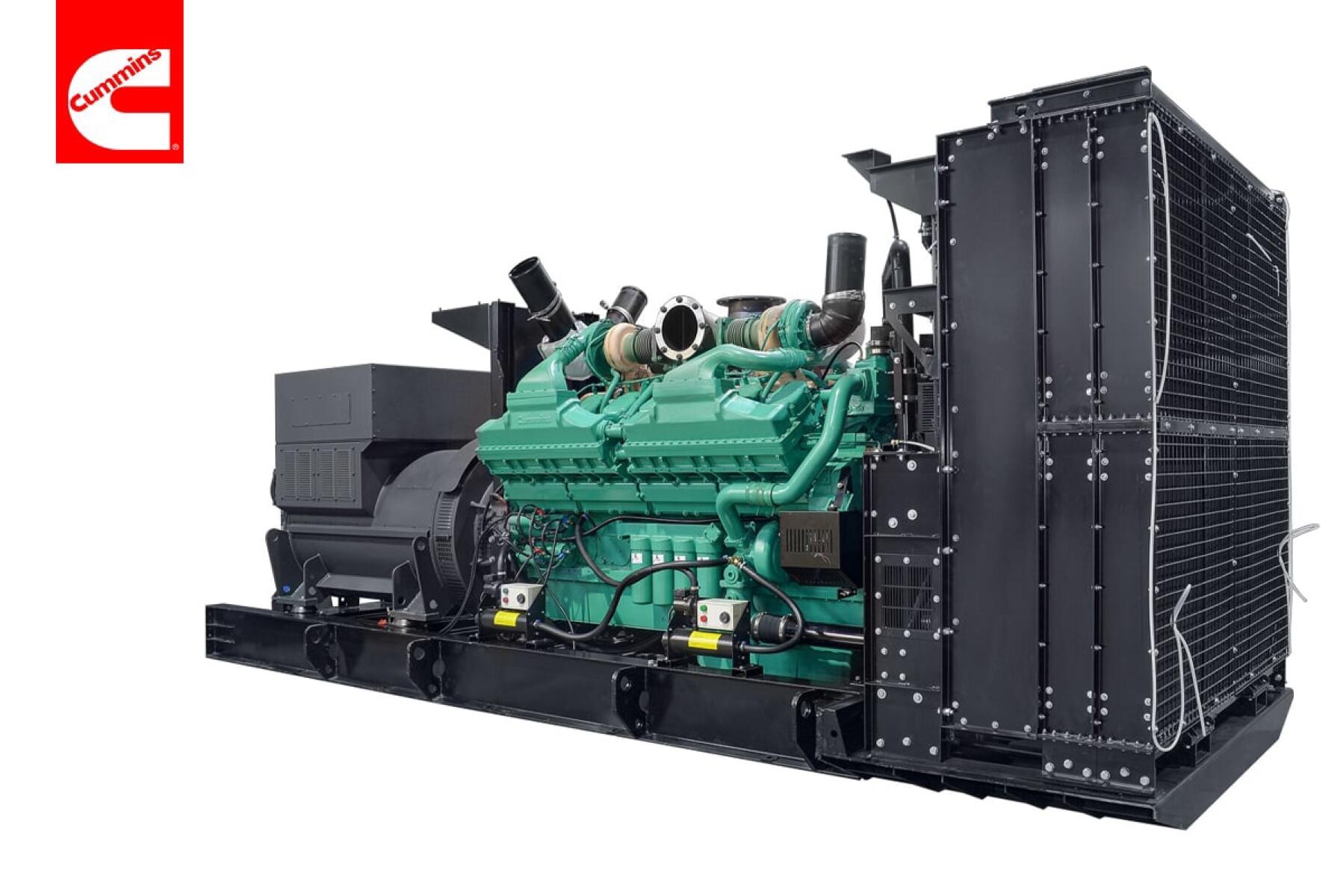 Дизельный генератор Cummins 1800 кВт TCu 2500 TS Дизельный генератор Cummins 1800 кВт TCu 2500 TS