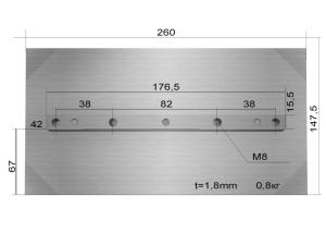 Лопасти 800 для TSS DMD1000 (к-т из 4 лопастей) Лопасти 800 для TSS DMD1000 (к-т из 4 лопастей)