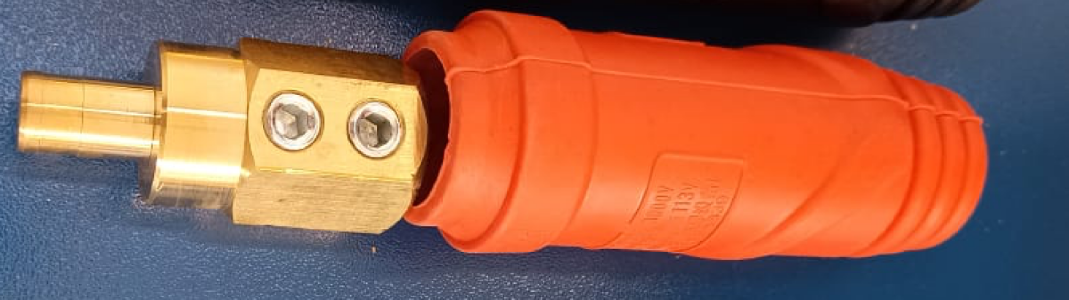 Разъем силовой кабельный красный Cable plug red (70-95mm.)