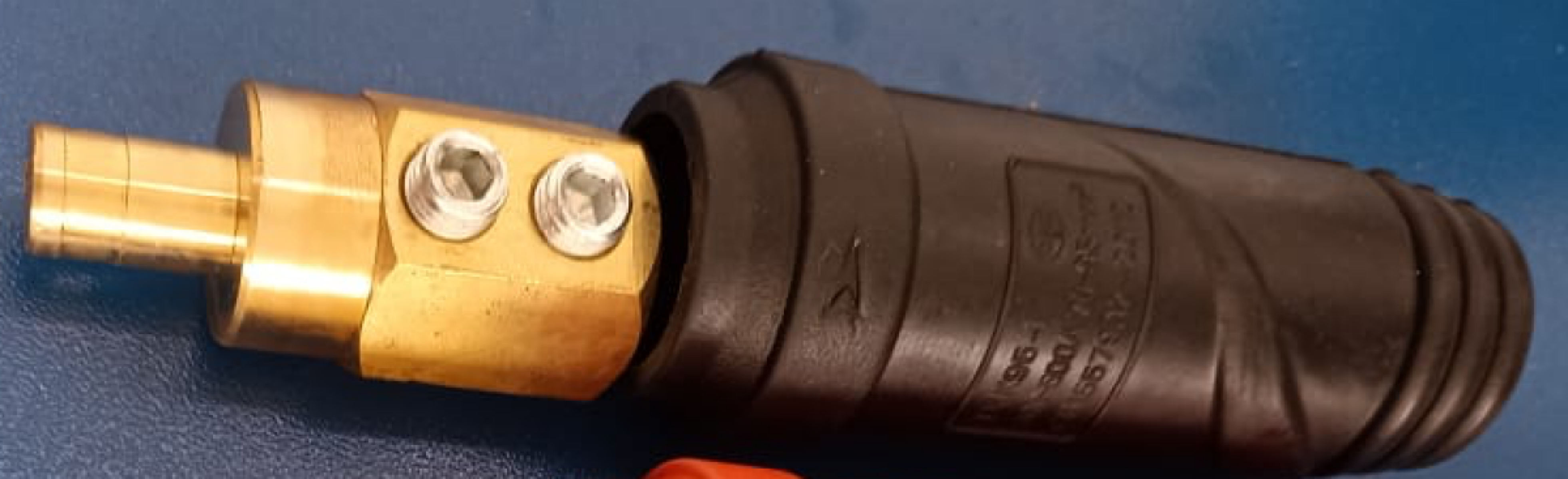 Разъем силовой кабельный черный Cable plug black (70-95mm.)