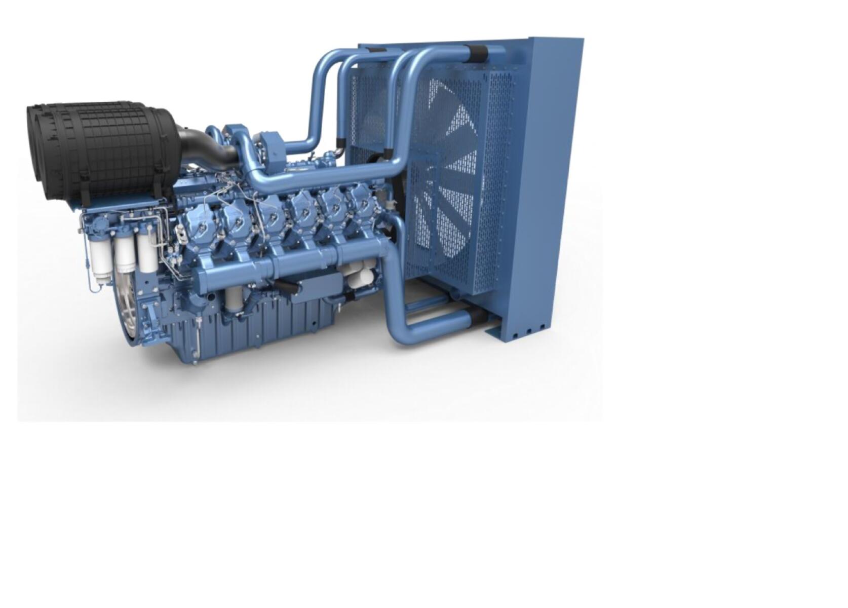 Двигатель Baudouin/Industrial Engines 12M33G1400/5