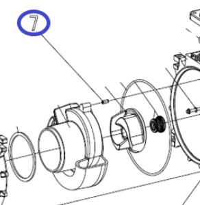 Шпонка помпы TSS PGST100/Cylindrical pin PGST100, №7 (70010-04172-00) Шпонка помпы TSS PGST100/Cylindrical pin PGST100, №7 (70010-04172-00)