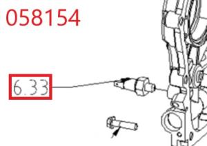 Датчик давления масла SDG 9000(..),LT1100FE Lt / Oil pressure sensor (1.02.01.11.0008)