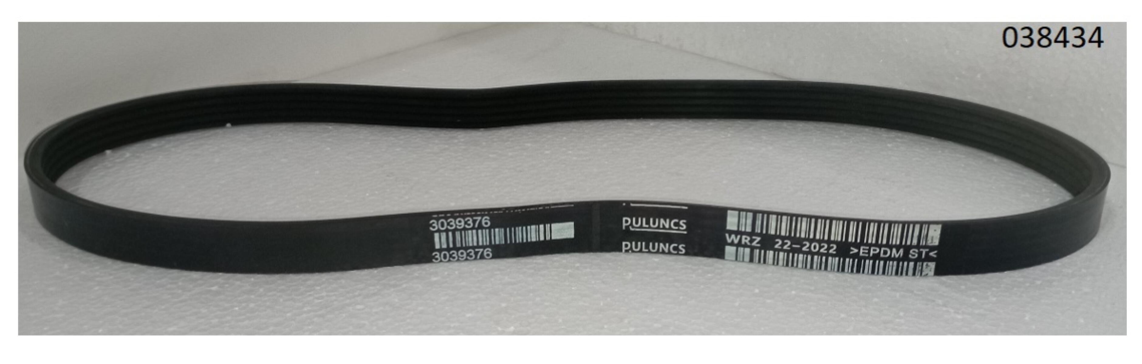 Ремень привода генератора QSK60-G8/Charging alternator drive belt (3039376) Ремень привода генератора QSK60-G8/Charging alternator drive belt (3039376)