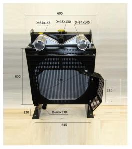 Радиатор охлаждения с интеркулером Ricardo R4105ZLDS1; TDK56, 66 4LT (с интеркулером)/Radiator (уце