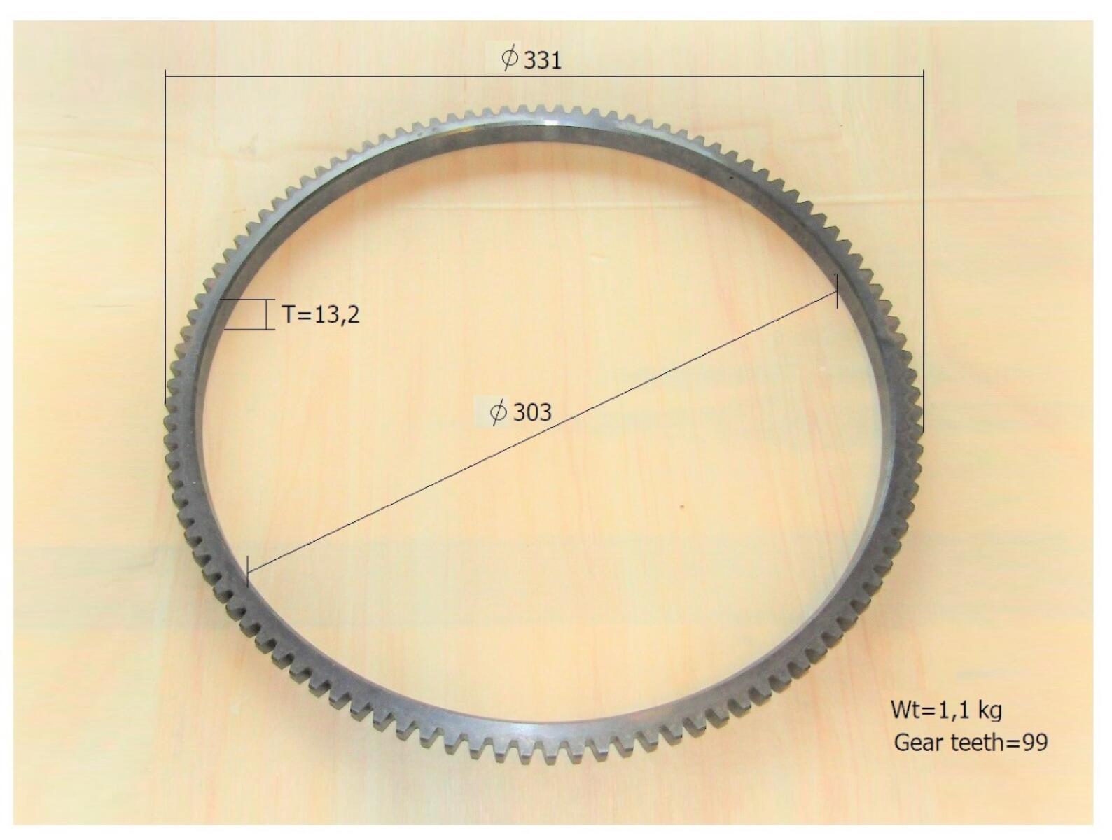 Венец зубчатый маховика /Gear Rim Венец зубчатый маховика /Gear Rim