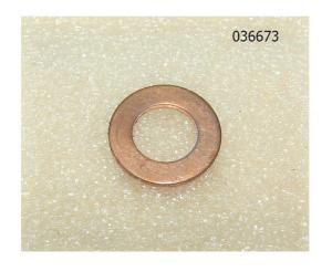 Прокладка медная маслопровода редуктора TDK-N 110 4LT/Copper gasket QBK101D8×14×1