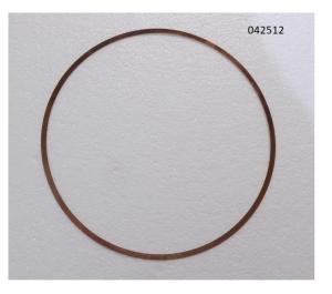 Кольцо медное уплотнения гильзы TDA-N 230 6LTE/Copper cylinder liner sealing ring
