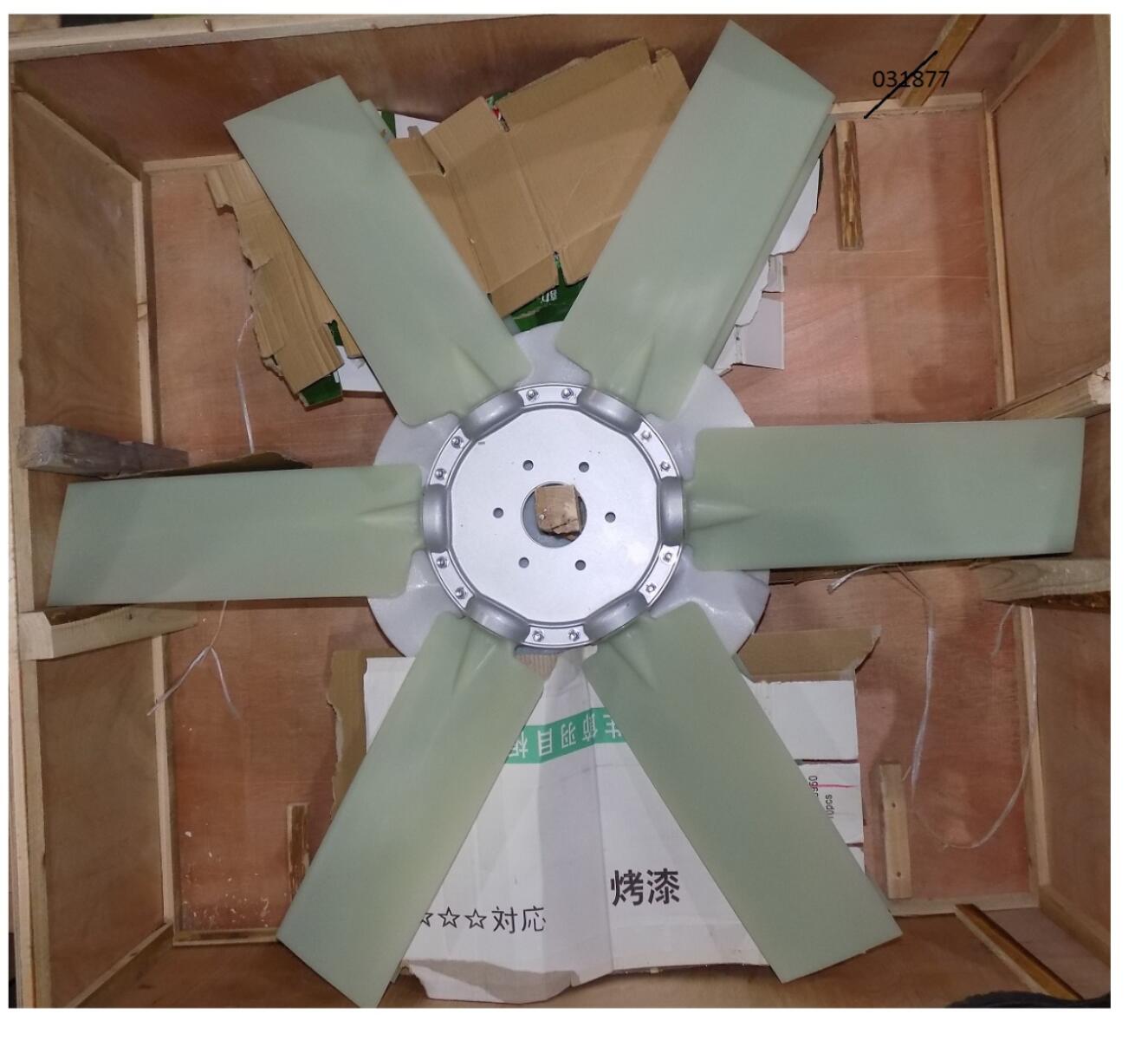 Крыльчатка вентилятора (D=1295/6,пластик ) TDA-N 500 12VTE/Fan assembly