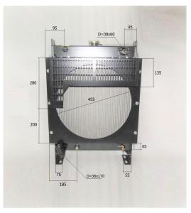 Радиатор охлаждения TDR-K 25 4L/Radiator,