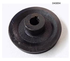 Шкив (19х115х38х1B) редуктора TSS DMR600L/Gearbox pulley, №2-15 (3030302017)