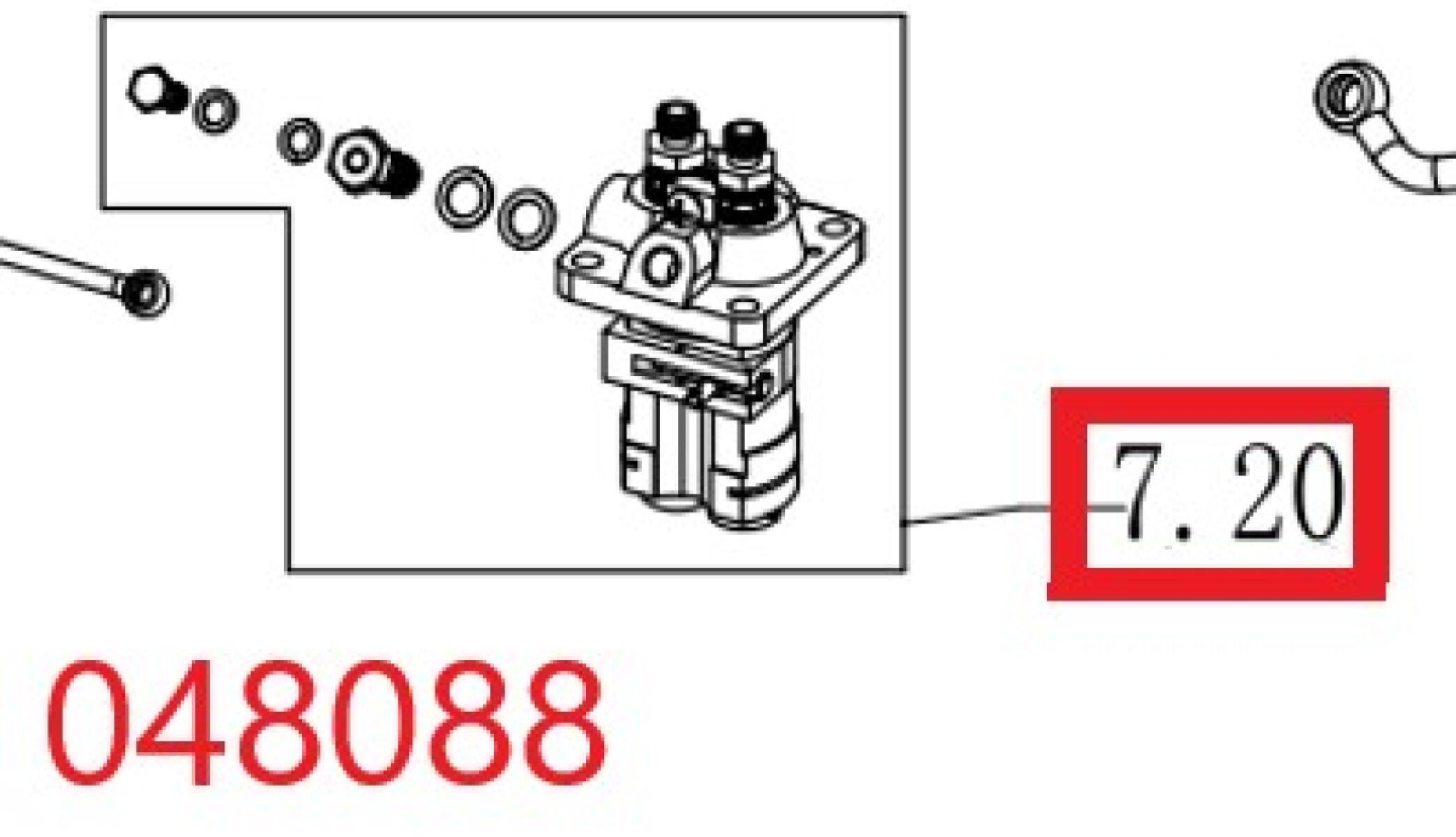 Насос топливный высокого давления SDG 14000(..),LT292FE Lt / Fuel injection pump assy (1.02.10.08.0041) Насос топливный высокого давления SDG 14000(..),LT292FE Lt / Fuel injection pump assy (1.02.10.08.0041)