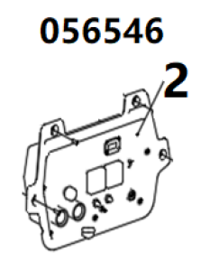 Панель приборная в сборе TSS PROF GGW 7.0 200E/Control panel assembly (20114-04703-00)