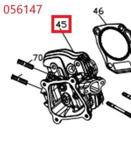 Головка блока цилиндра SGG 4000ESi,KM170FP / Cylinder head (03.02.12140-17009-05) Головка блока цилиндра SGG 4000ESi,KM170FP / Cylinder head (03.02.12140-17009-05)