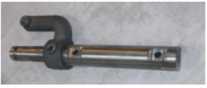 Фиксатор оси в сборе с осью правый TSS DRD1600L/Seat adjuster (R), №86+78 (CNMG30086/2060402082+CNMG30076/4090100142)