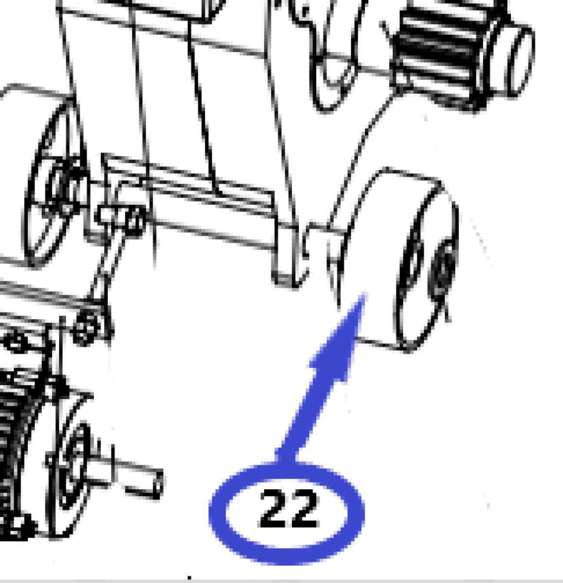 Колесо TSS GQ 40N/Wheel GQ 40N, №22