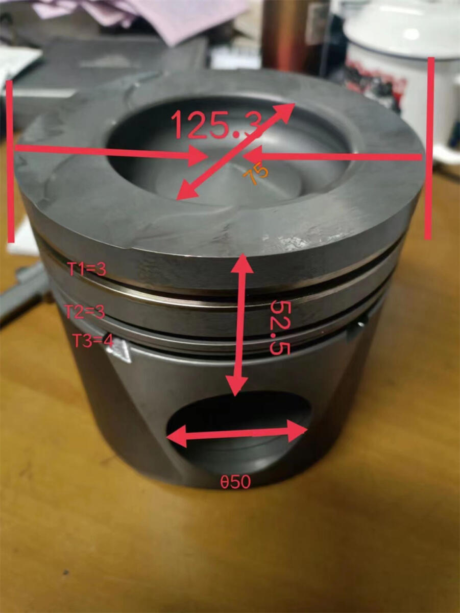 Поршень Ricardo K6126; TDK 288 6LT (D=126 мм,H=123)/Piston (612600030009) Поршень Ricardo K6126; TDK 288 6LT (D=126 мм,H=123)/Piston (612600030009)
