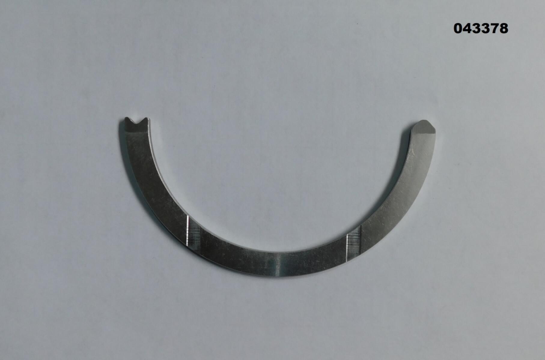 Кольцо упорное(вкладыш упорный подшипника коленчатого вала DP180LB/BEARING,THRUST (UPPER) (140110-00 Кольцо упорное(вкладыш упорный подшипника коленчатого вала DP180LB/BEARING,THRUST (UPPER) (140110-00