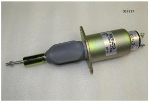 Соленоид ТНВД (24 V) со штоком фланцевого крепления/Fuel cut solenoid valve subassembly ar.steel 24v
