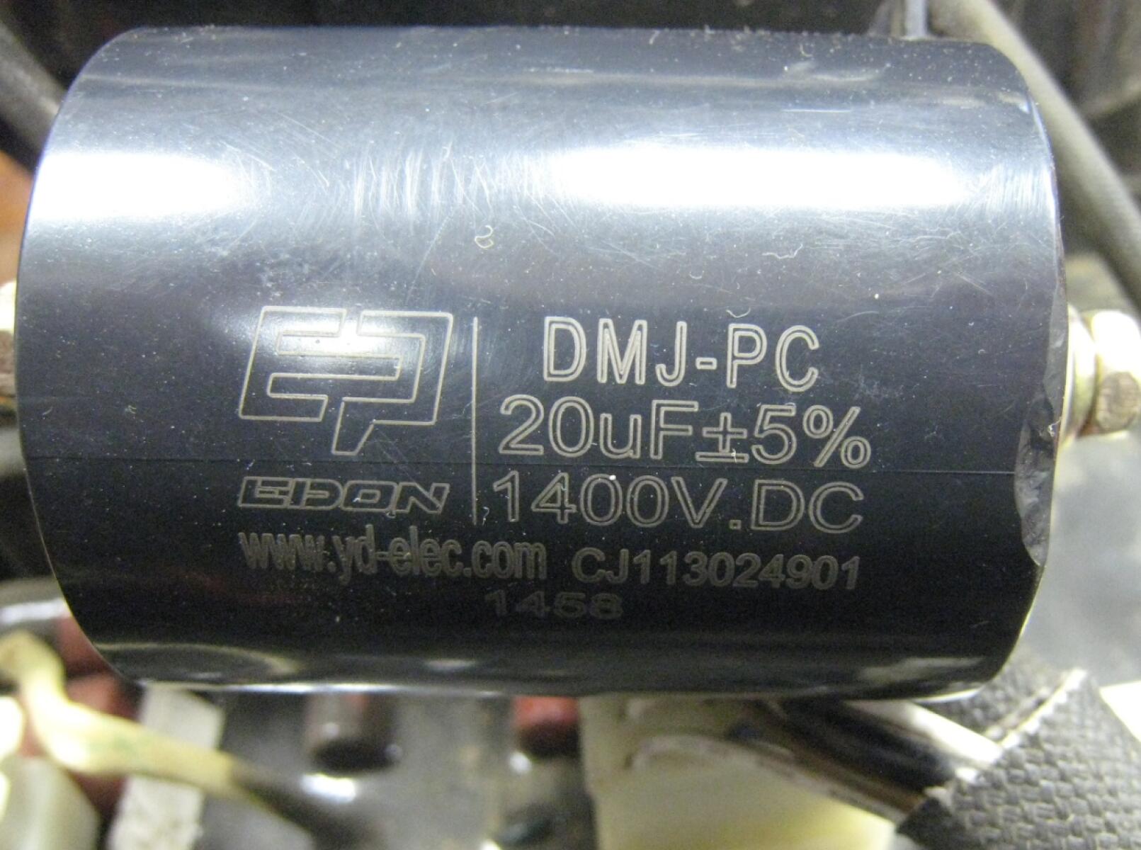 Конденсатор 20мкФ 14000В / TSS PROF GGW 5.0/200EH / Capacitor 20мкФ 14000В. AC (31005-00215-00)