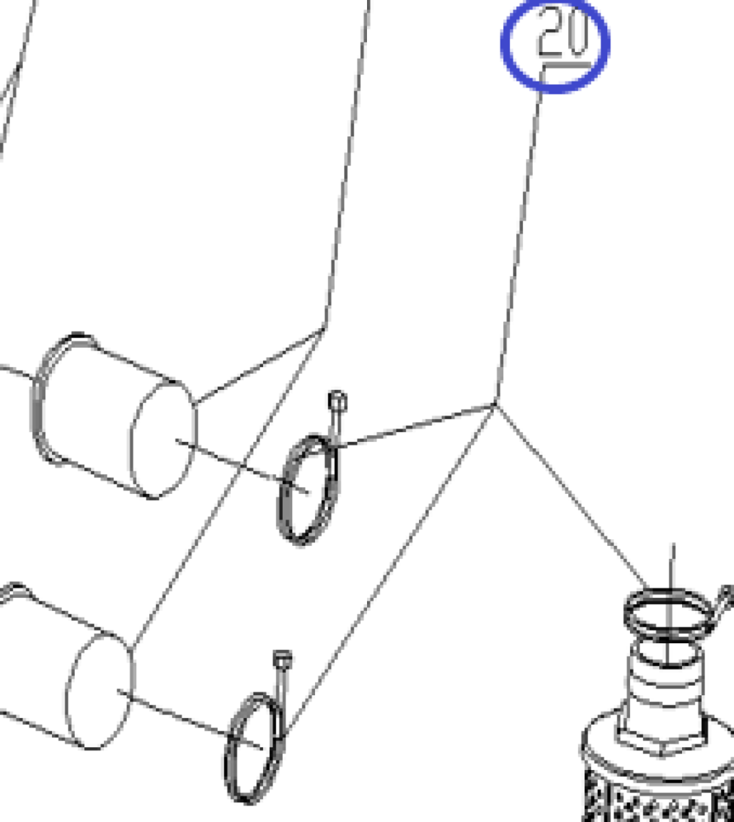 Хомут патрубка TSS PDST80E/hoop PDST80E, №20 (34024-00044-00) Хомут патрубка TSS PDST80E/hoop PDST80E, №20 (34024-00044-00)