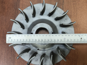 Крыльчатка альтернатора TSS DGW-300E(ES)/Excalibur V292F / Alternator fan (2V92.5-6)