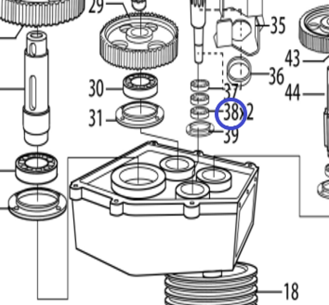 Сальник (35х62х10) вала ведущего TSS GW 42A/OIL SEAL 35*62*10mm, №38 (50007040) Сальник (35х62х10) вала ведущего TSS GW 42A/OIL SEAL 35*62*10mm, №38 (50007040)