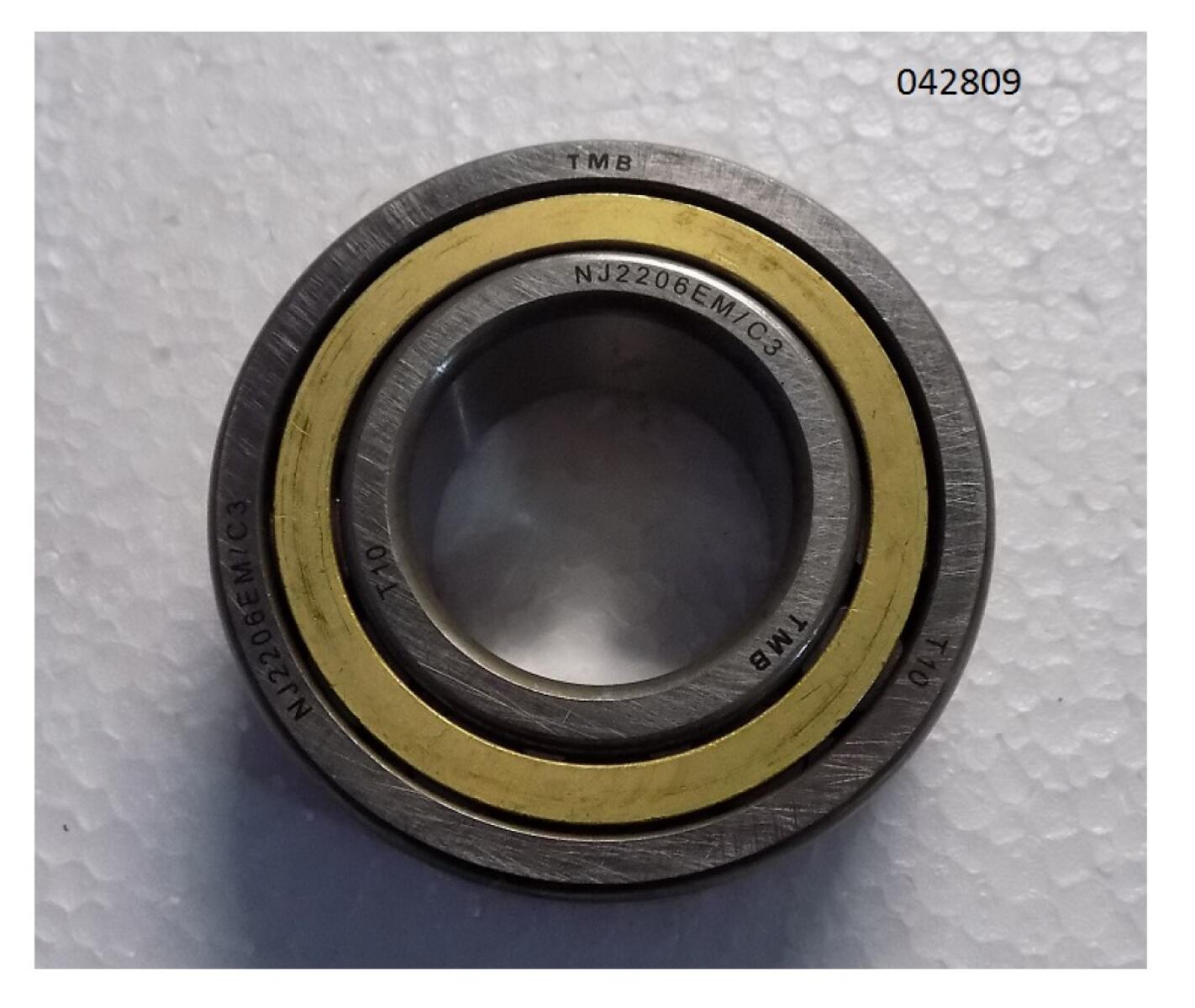 Подшипник (30х62х20) вала ведомого TSS-WP265YH/Bearing NJ2206, №30 (CNP330Y003-30) Подшипник (30х62х20) вала ведомого TSS-WP265YH/Bearing NJ2206, №30 (CNP330Y003-30)