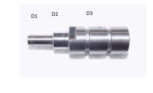 Шток цилиндра гидравлического TSS-WP265YH/Position rod, №45 (CNP330Y003-45)