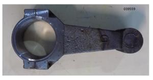 Шатун в сборе TSS GQ 42N/Connecting rod GQ 42N, №17+№12 Шатун в сборе TSS GQ 42N/Connecting rod GQ 42N, №17+№12
