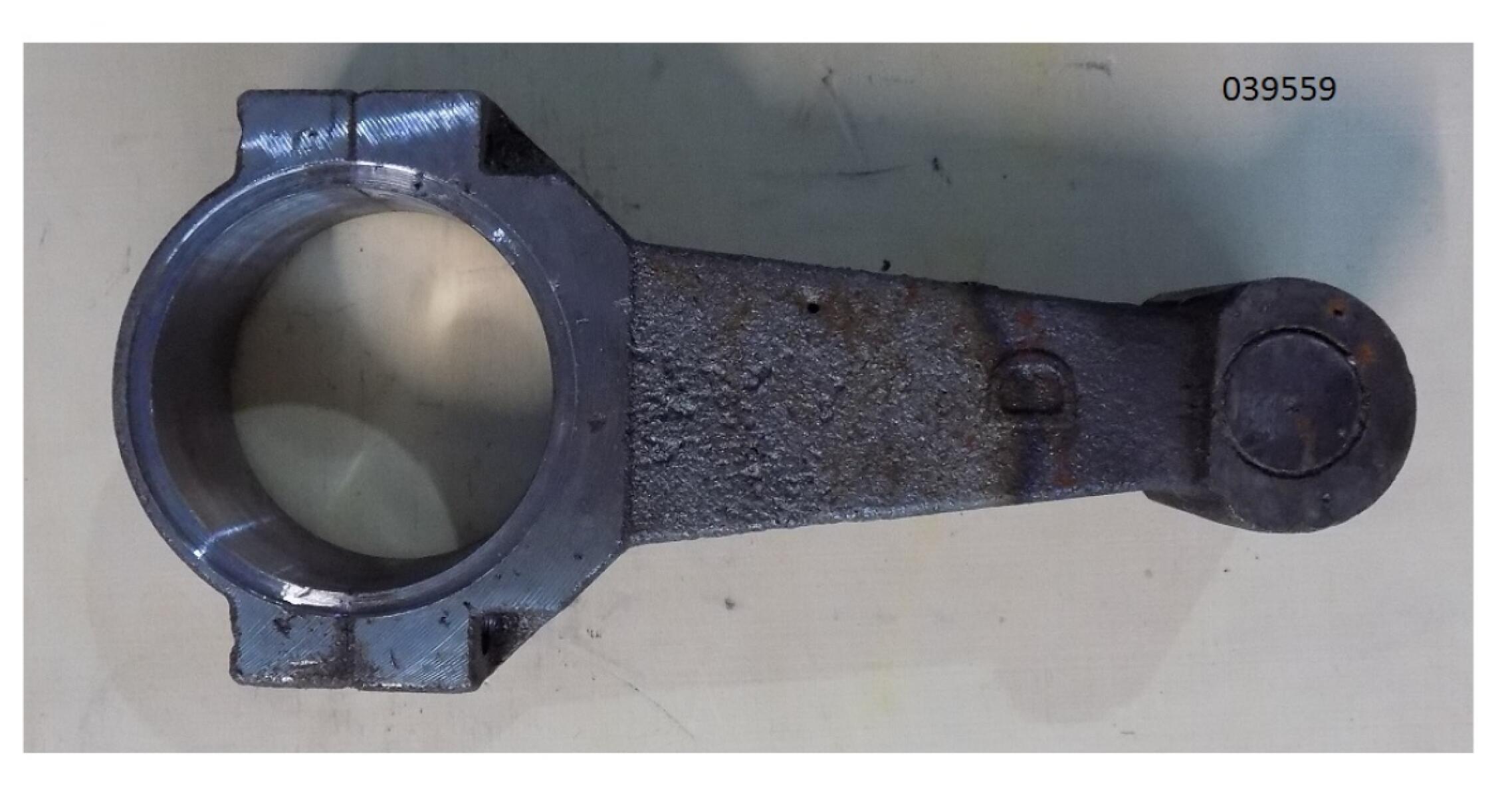 Шатун в сборе TSS GQ 42N/Connecting rod GQ 42N, №17+№12