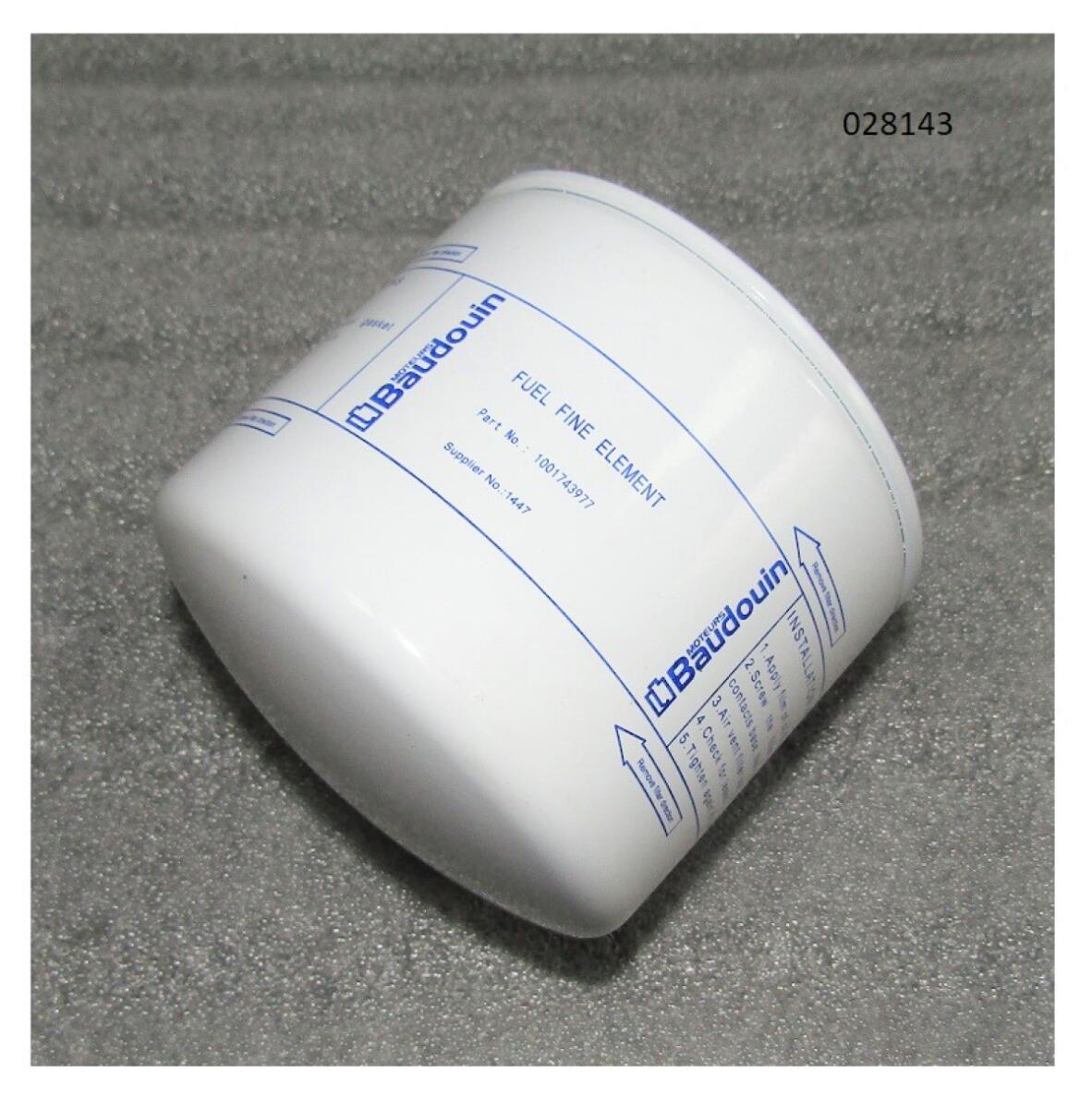 Фильтр топливный Baudouin 4M06G55/5/Fuel Filter Element (1001743977) Фильтр топливный Baudouin 4M06G55/5/Fuel Filter Element (1001743977)