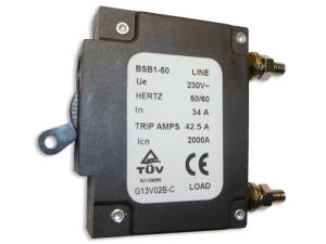 Выключатель автоматический (одинарный) 34А SGG 7500 / AC circuit breaker Выключатель автоматический (одинарный) 34А SGG 7500 / AC circuit breaker