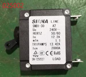 Выключатель автоматический (одинарный) 12.2A SGG 2800EN / AC circuit breaker Выключатель автоматический (одинарный) 12.2A SGG 2800EN / AC circuit breaker