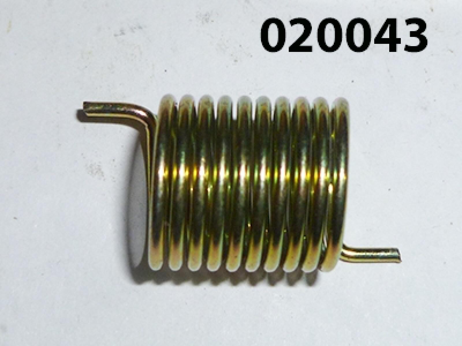 Пружина рычага декомпрессора KM186F / Decompressor spring (KM168F-03004) Пружина рычага декомпрессора KM186F / Decompressor spring (KM168F-03004)