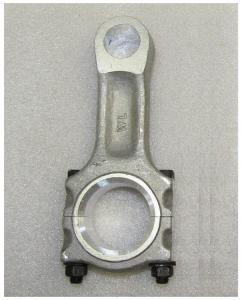 Шатун в сборе KM170/168F / Connecting rod (KM168F-04007/04006)