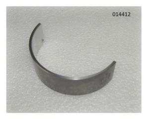 Вкладыш коренного подшипника коленчатого вала нижний TDY 19 4L/Main bearing, lower half
