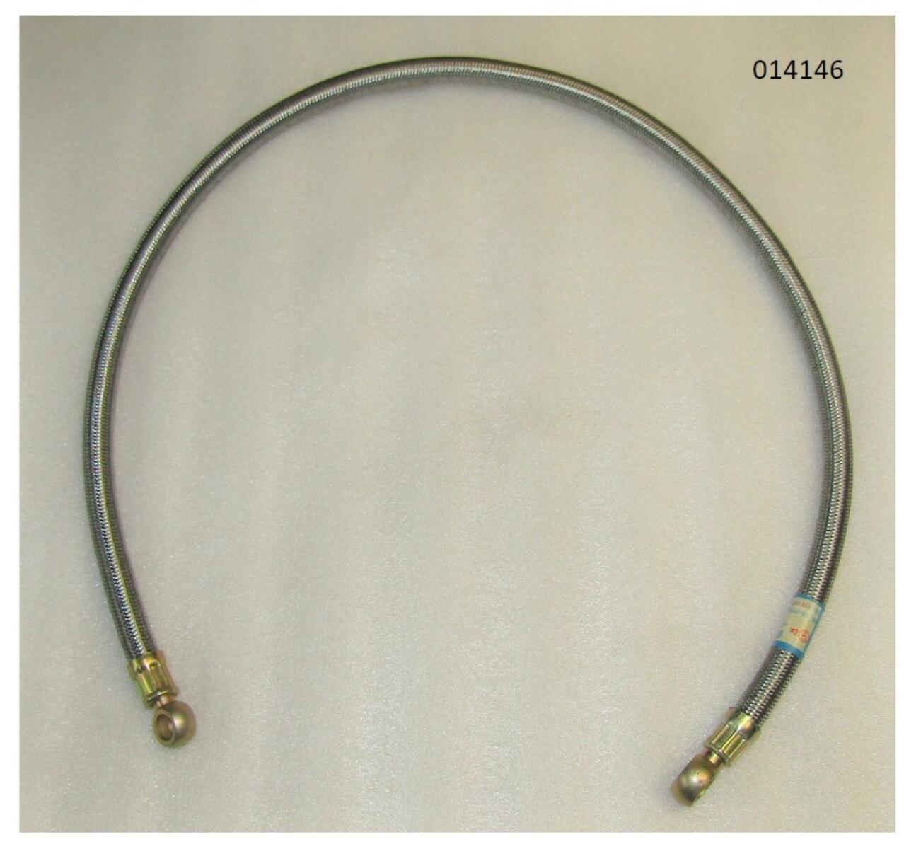 Шланг подачи масла в масляный фильтр турбокомпрессора Ricardo R4105ZDS1; TDK 56 4LT/Oil inlet pipe s