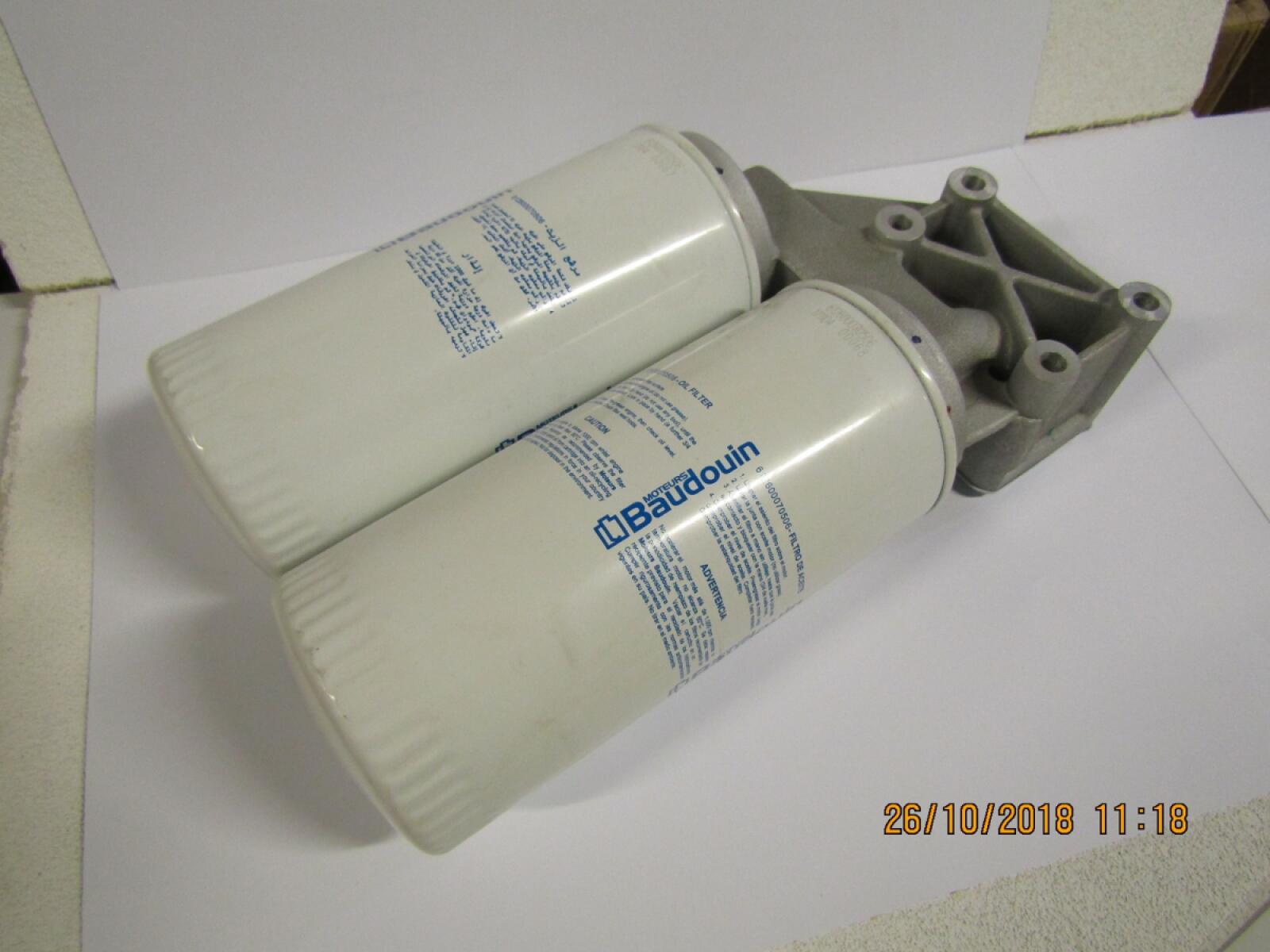 Фильтр масляный в сборе двойной 6M16/Oil filter assy (1001047178)