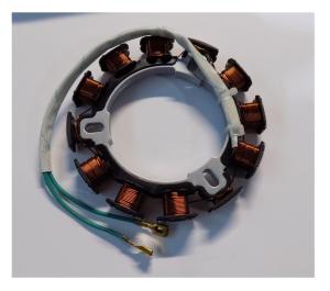 Статор генератора маховика (зарядного) SDG 12000(..),R2V910X Winsun / Stator of flywheel alternator (WS2V88B-05302) Статор генератора маховика (зарядного) SDG 12000(..),R2V910X Winsun / Stator of flywheel alternator (WS2V88B-05302)