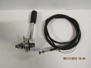 Рычаг газа с тросиком TSS-СР-350/Trottle Wire №22 (2304-00018-4)+Oil Lever Assy, №21 (2304-14000-1)