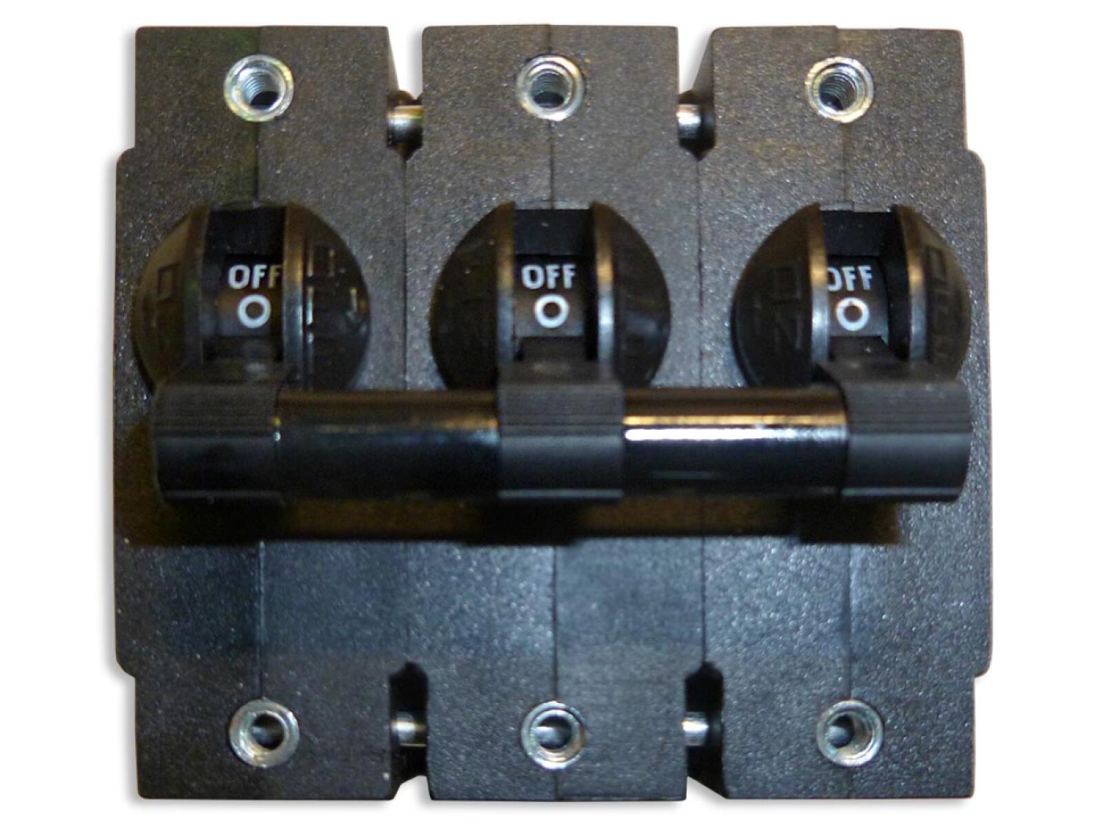 Выключатель автоматический (тройной) 10А SDG 6500 / AC circuit breaker 3-phase