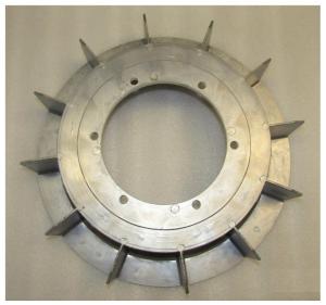 Крыльчатка генератора SA-60;70/Aluminum fan for 60KW Крыльчатка генератора SA-60;70/Aluminum fan for 60KW