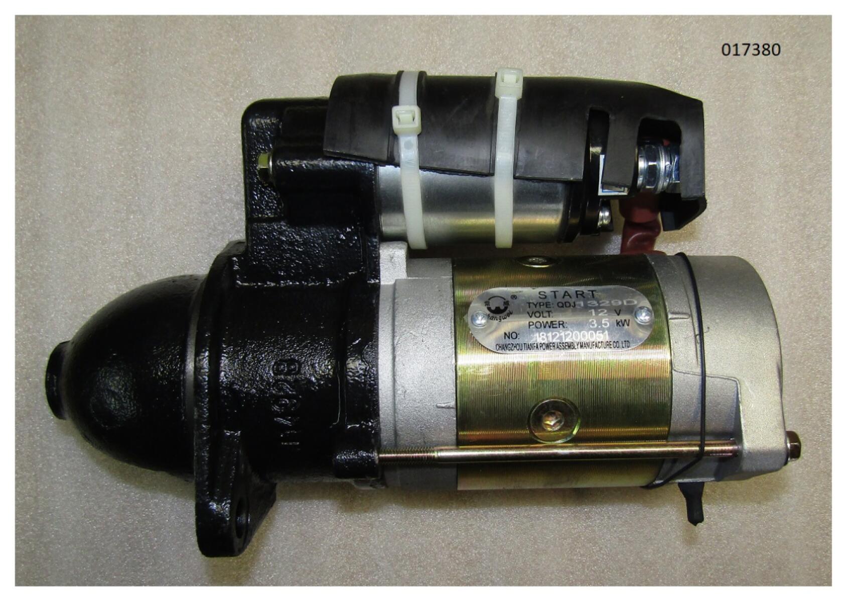 Стартер электрический TDY 19 4L/Starter, (QDJ1329 D.12v.3.5 kw) Стартер электрический TDY 19 4L/Starter, (QDJ1329 D.12v.3.5 kw)