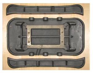 Подошва виброплиты TSS-WP170YH (CNP30Y001)/Base plate