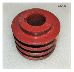Шкив (28х75х60х3А) вала электродвигателя TSS GW 52В/MOTOR WHEEL, №8 (60000596)