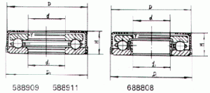 Подшипник (45х73х17) редуктора TSS DMD1000/Bearing Подшипник (45х73х17) редуктора TSS DMD1000/Bearing