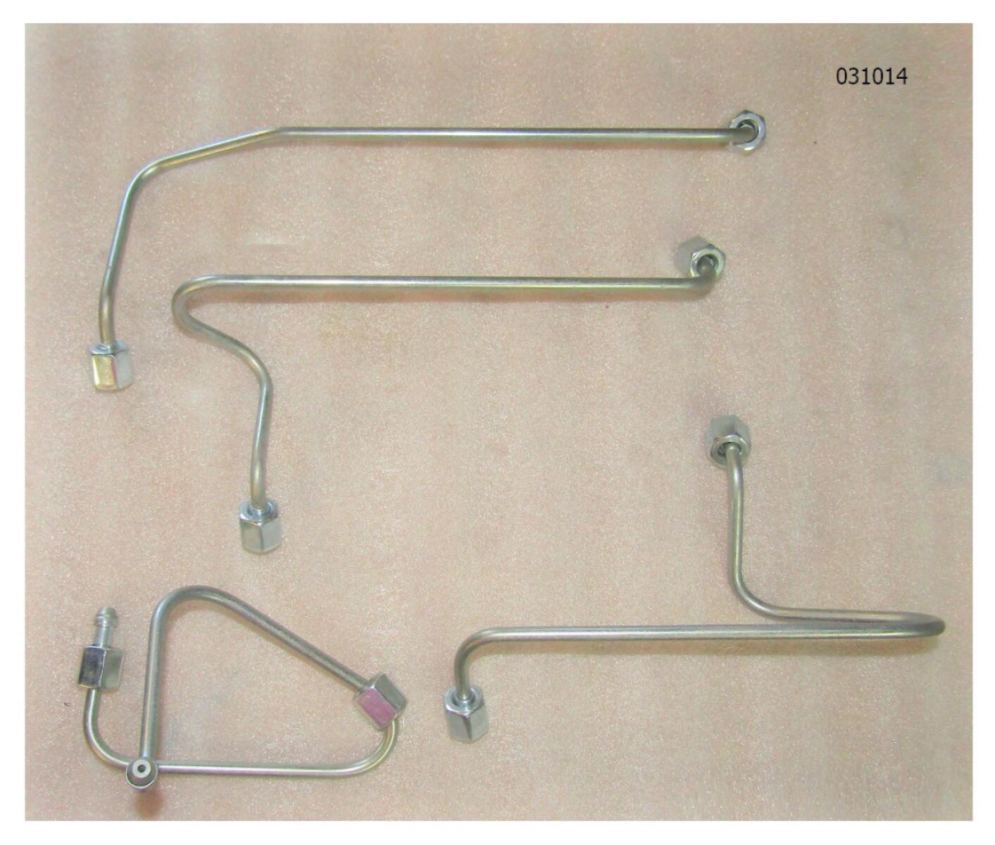 Трубки топливные высокого давления (к-т на 1 дв-ль,4 шт) TDR-K 25 4L /High-pressure Fuel Pipe Assemb Трубки топливные высокого давления (к-т на 1 дв-ль,4 шт) TDR-K 25 4L /High-pressure Fuel Pipe Assemb