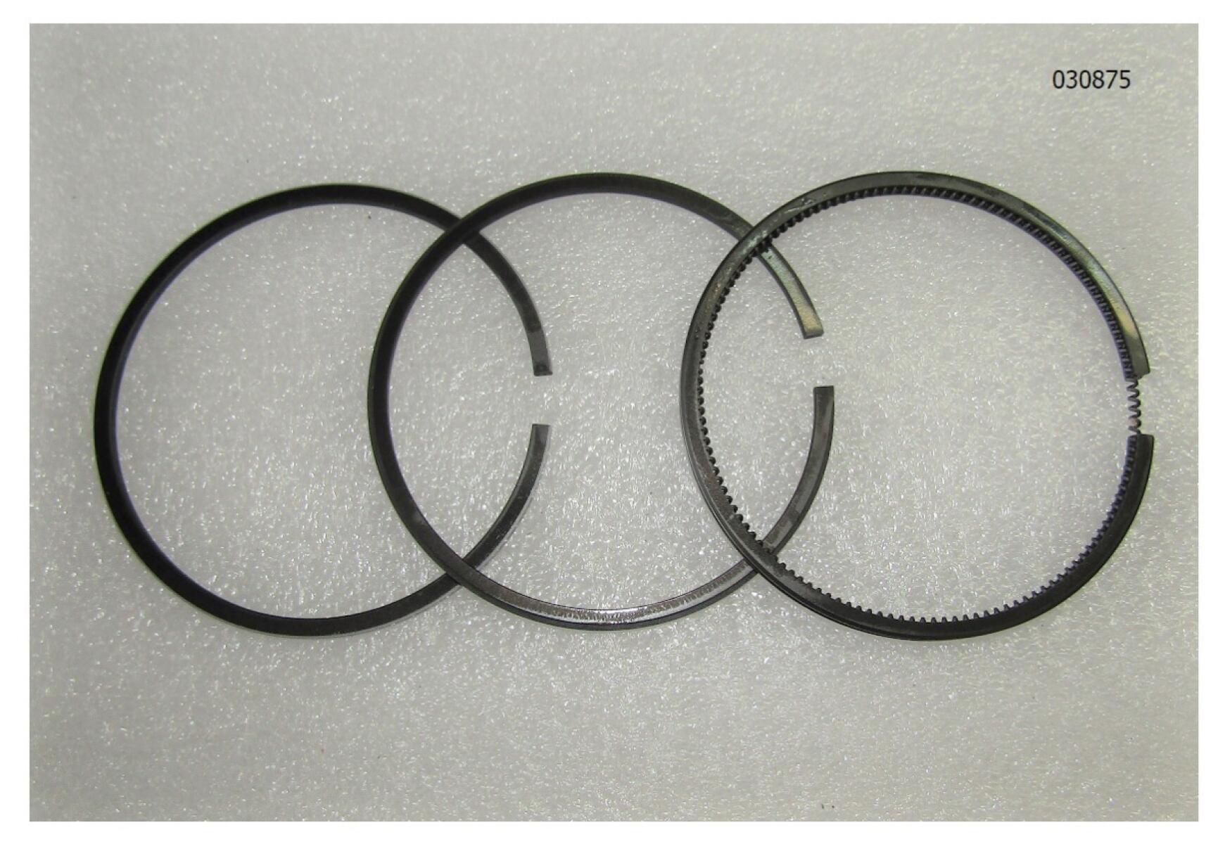 Кольца поршневые (D-90 мм,к-т на 1 поршень -3 шт ) TDR-K 18 4L;TDR-K 22 4L/Piston compression ring,k